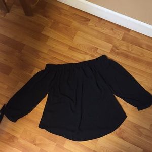 Express off the shoulder